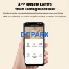 Smart Feeder App Interface – Remote Control & Camera smart pet feeder app remote control camera microphone recording album scheduled feeding