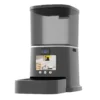 automatic pet feeder no clog technology reinforced impeller wide mouth chute slope plus strong motor