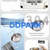 smart pet feeder with camera 4L capacity stainless steel bowl not washable
