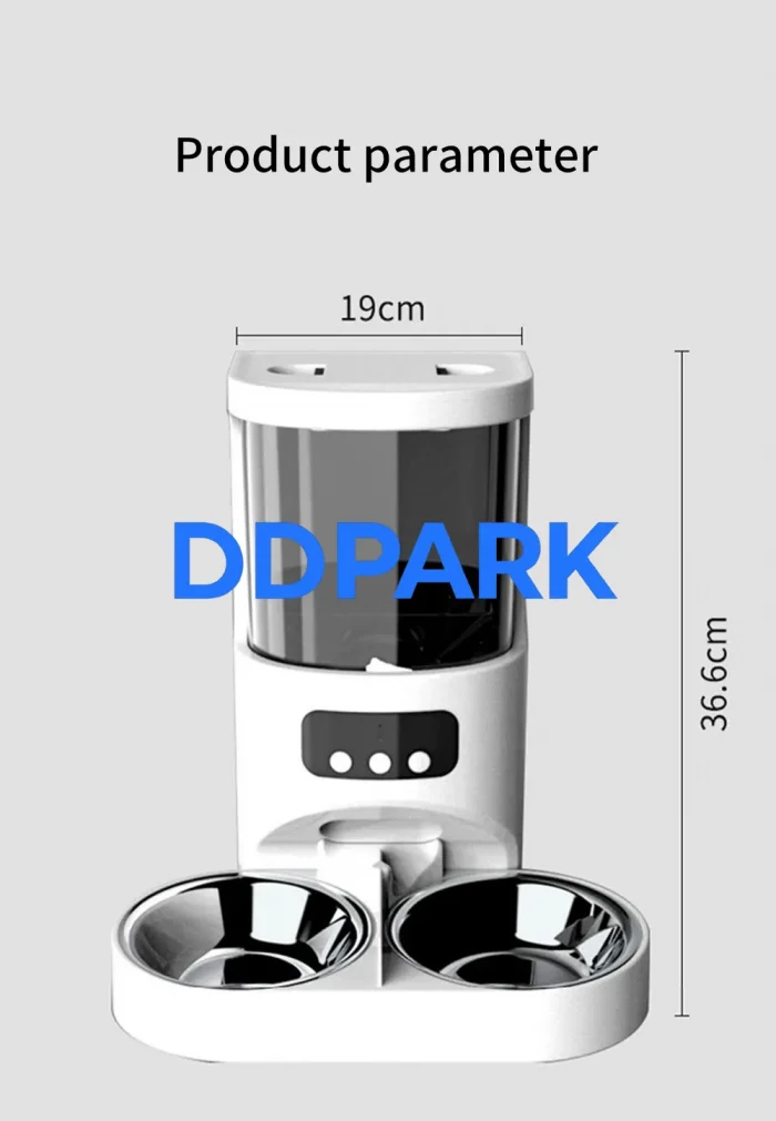 Smart Pet Feeder - Elevated Ergonomic Support Structure
