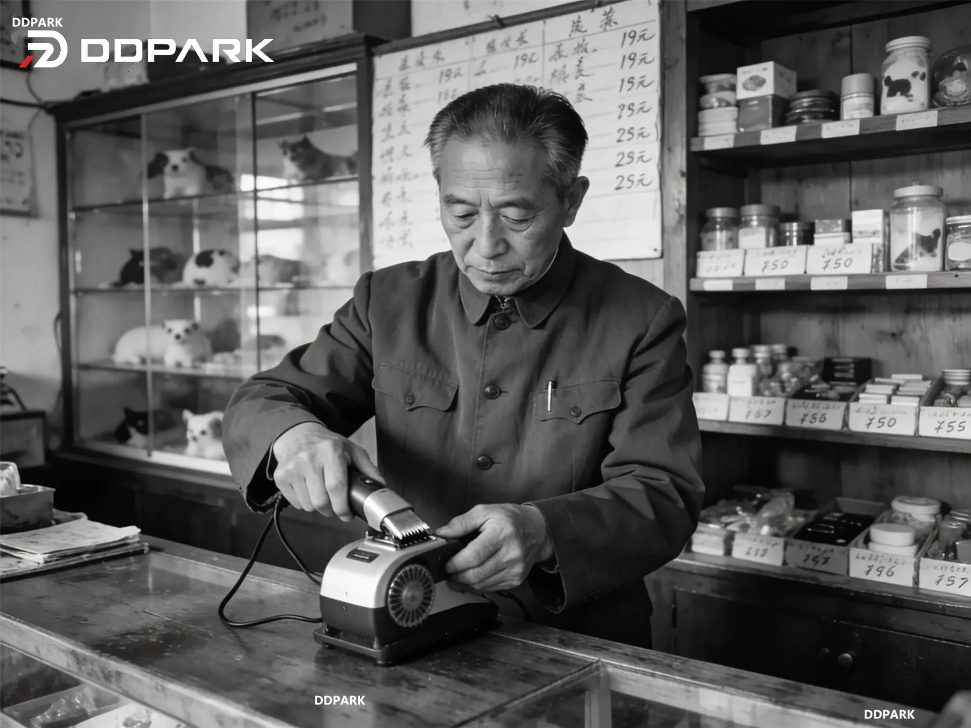 About Us 1 Founder of DDPARK family pet business in his original pet shop