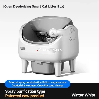 V6 smart litter box specification sheet 620x538x552mm 10L 10kg PP ABS TPE 12V2A WiFi
