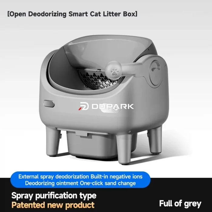 smart cat litter APP remote control health report frequency duration