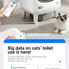 compatible with bentonite mixed sand any clumping litter for smart litter box