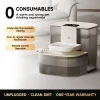 Two Battery Capacities – 1800mAh / 4800mAh, Up to 60 Days 1800mAh 4800mAh battery options pet water dispenser up to 60 days