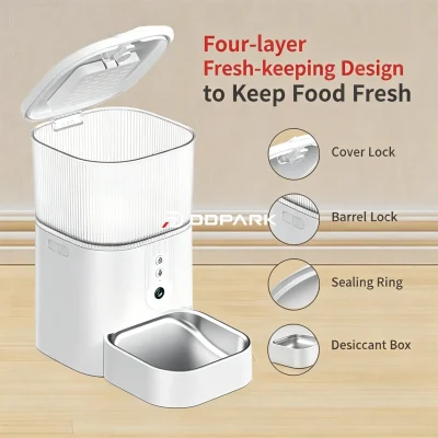 why use automatic pet feeder time quantity no worry when out no constant refill easy use