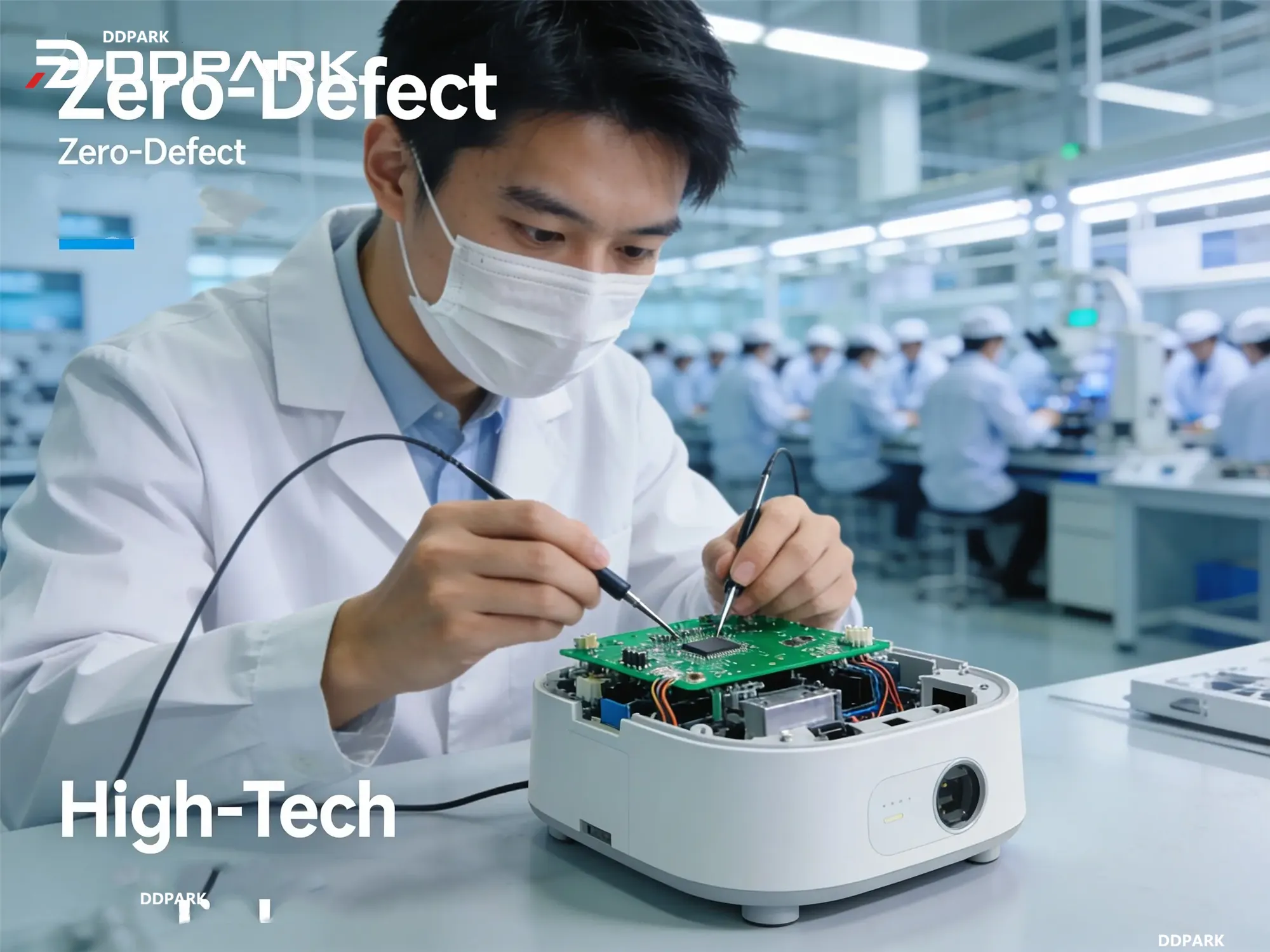About Us 3 Third generation leader of DDPARK ensuring zero-defect quality in smart pet feeder production
